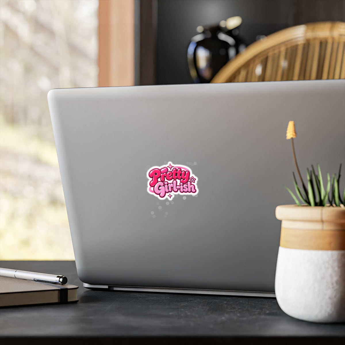 Pretty Girl-ish Kiss-Cut Vinyl Decal