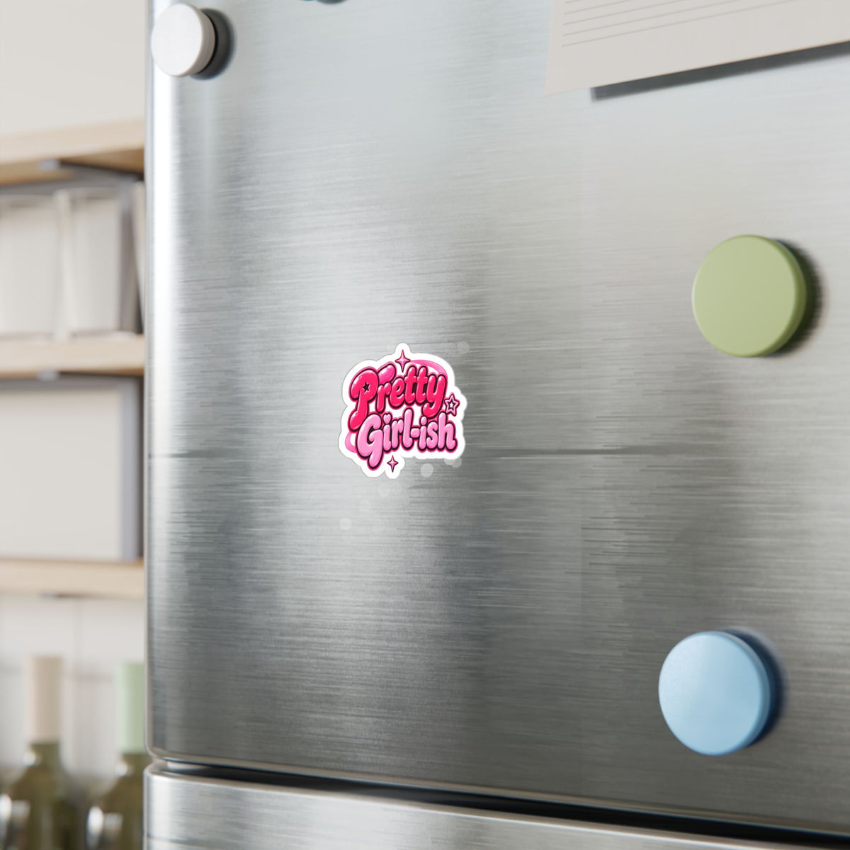 Pretty Girl-ish Kiss-Cut Vinyl Decal