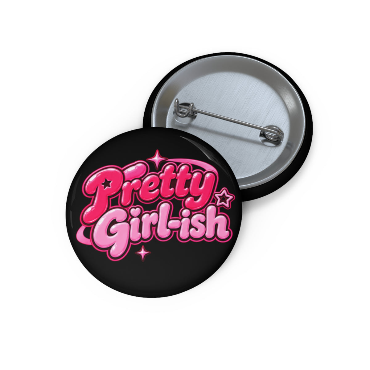 Pretty Girl-ish Pin Button