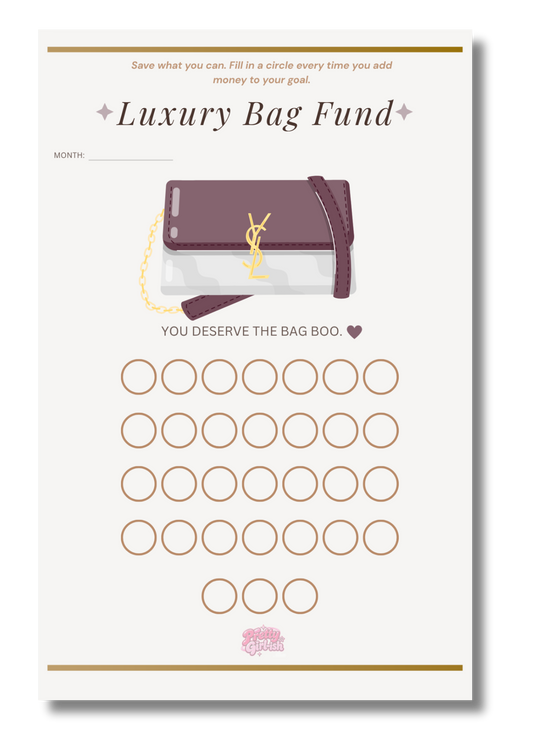 Luxury Bag -Savings Challenge