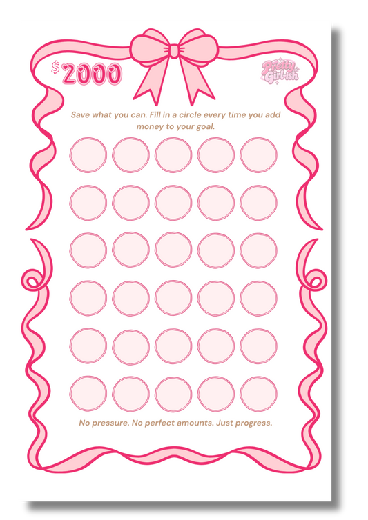 Just a Girl- Savings Challenge