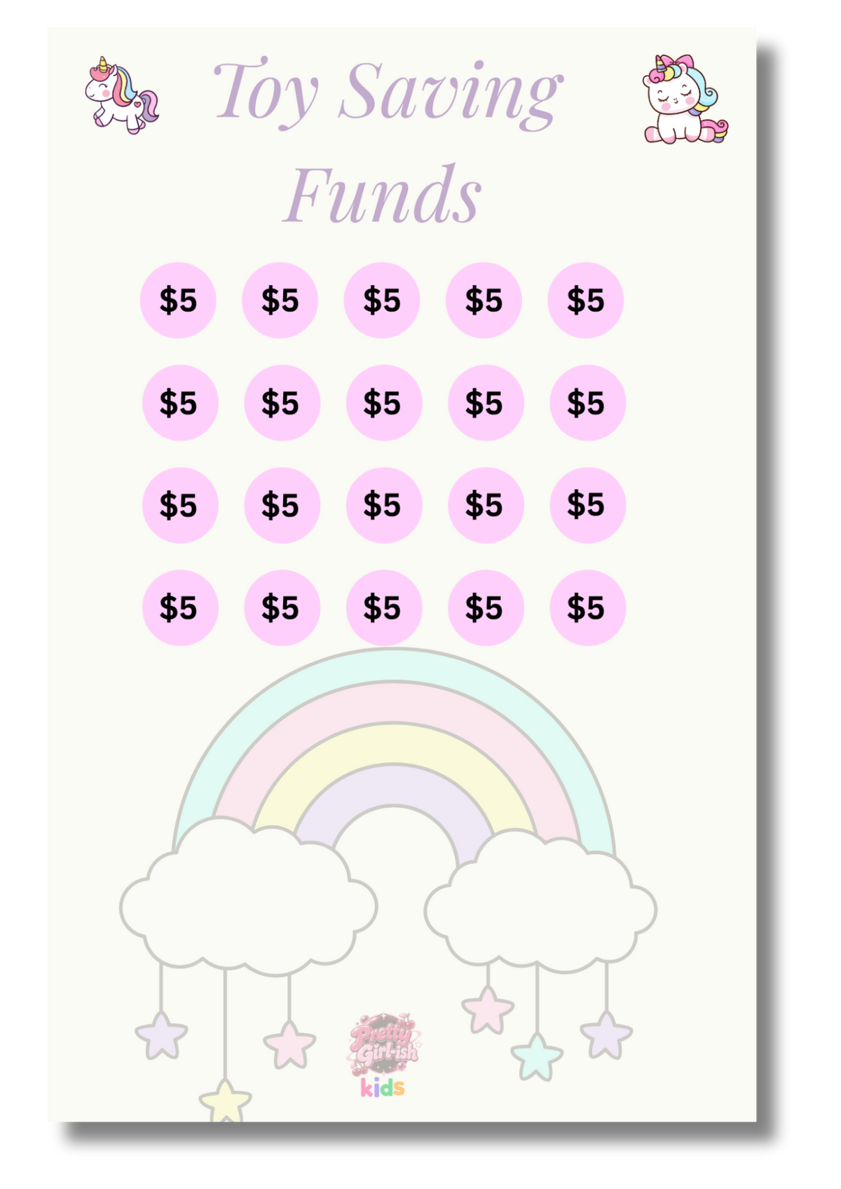 Toy Savings- [Kids] Saving Challenge